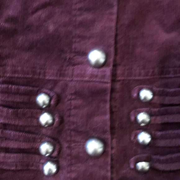 Personal Identity Corduroy Military Jacket - Picture 3 of 8